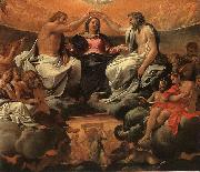 Annibale Carracci  The Coronation of the Virgin oil painting